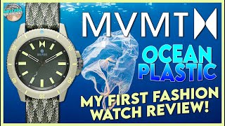 A Fashion Watch That's Not Half Bad! | MVMT Ocean Plastic 100m Solar Unbox & Review