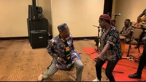 Coastal band and Anuanom crew performed at Kempinski Hotel, Accra. Soothing Ghanaian highlife jam