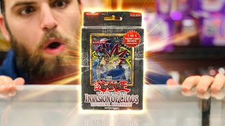 Opening The First Yugioh Special Edition Ever Made  Invasion Of Chaos godly