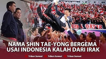 🔴Momen Haru, Nama Shin Tae-yong Bergema di Stadion Arab Usai Indonesia Kalah