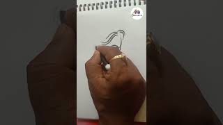 How_to_draw Rabindranath_Thakur_ easy shorts linedrawing blackandwhitedrawing