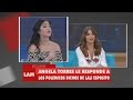 Ángela Torres le responde a los polémicos dichos de Lali Espósito