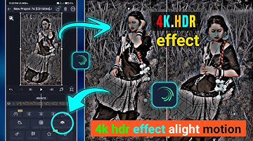 HDR Colour Grading | Trending Effect Alight Motion/Alight Motion | Video Editing/Technical Asmatali