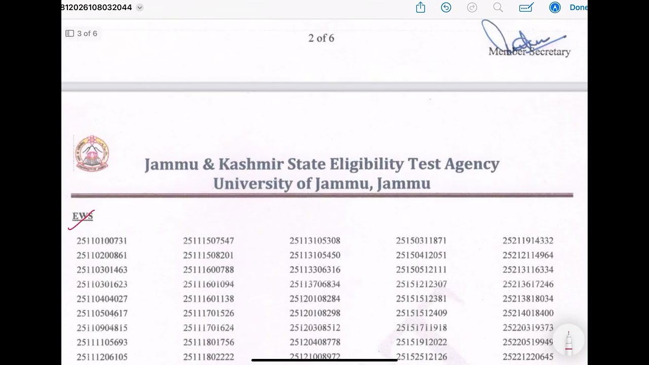 JKSET 2025 RESULT DECLARED 