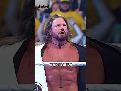 Video AJ Styles Gets Honest About Backstage Life Under Vince McMahon!