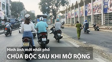 Hình ảnh mới nhất phố Chùa Bộc sau khi mở rộng & trải nhựa đường làm Cầu Vượt | Phạm Ngọc Thạch