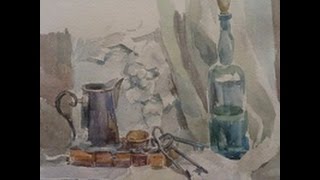 П.В.Семенов. Натюрморт в сближенных тонах П.В.Семенов. Натюрморт в сближенных тонах