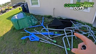 How To Quote Lawn Care Mowing Jobs (The One With Lots Of Stuff In The Yard) by Copper Creek Cuts Lawn Care 1,355 views 4 weeks ago 1 minute, 43 seconds