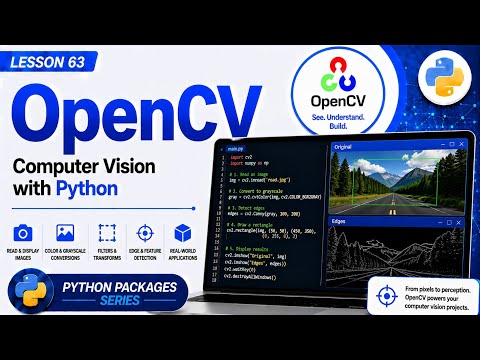 L63 | OpenCV：Pythonによるコンピュータビジョン | Pythonパッケージシリーズ | Uplatz
