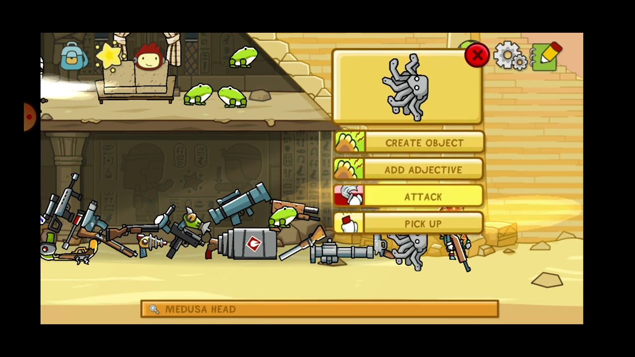 scribblenauts all guns YouTube