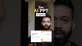 🔥Free AI PPT with Google Gemini within minutes! Generate on mobile too! #aippt #presentation