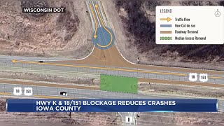 Changes coming to CTH K & US 18/151 after temporary blockage reduced deadly crashes