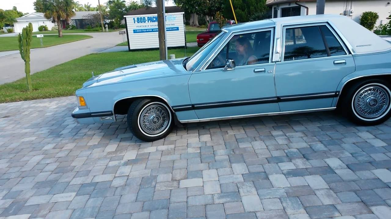 Mercury Grand Marquis LS V8 1988 YouTube