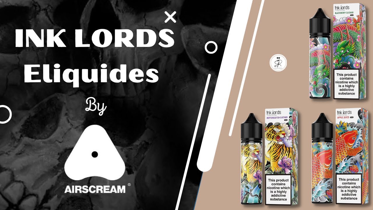 INK Lords Eliquides by AIRSCREAM لاين نكهات انك لورد البريطانية من شركة اير سكريم