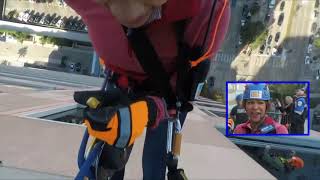 WWL-TV's Kristin Pierce goes 'over the edge' for the special olympics