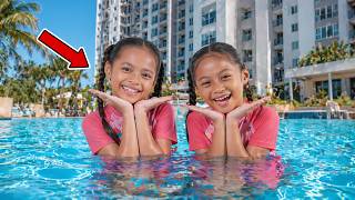 ALUNA DAN AMANDA BERENANG DI HOTEL SURABAYA!! LUAS BANGET!!