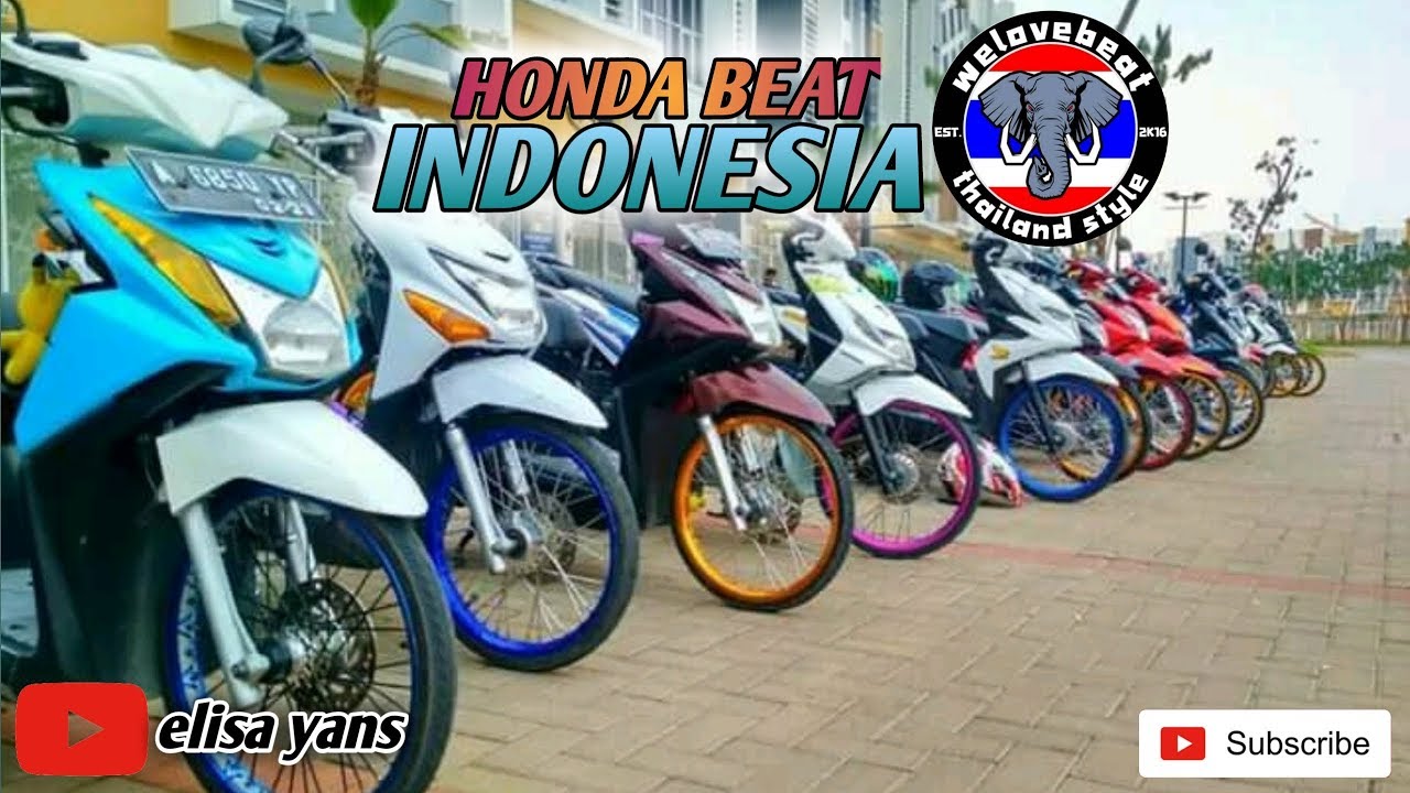 Modifikasi Honda Beat Indonesia Hbi All Zona Part4 Youtube