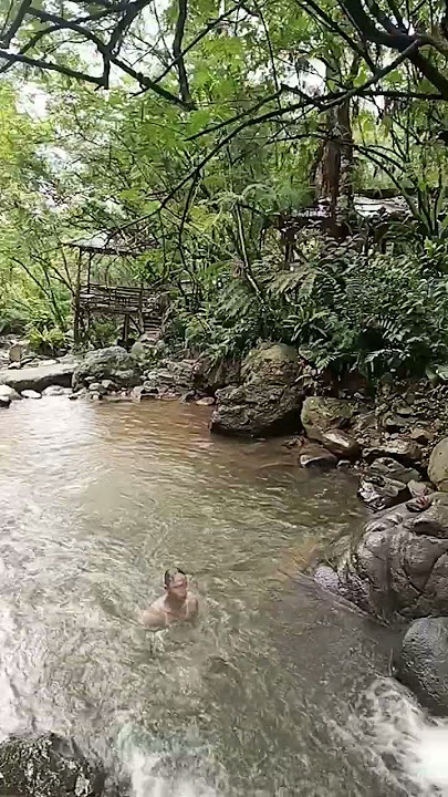 MANDI di HULU CURUG BIDADARI #bojongkoneng #bogorhits #bogorselatan #camping #curugbidadari