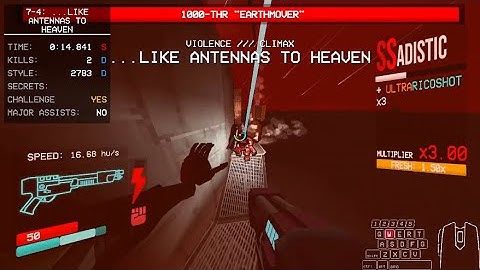 Speedrunning a random ultrakill level every day until i start hrt | Day 24 (7-4)