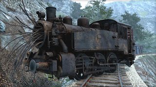 NOOB Tries Operating a Proper Steam Locomotive for the First Time.... it Goes Poorly...