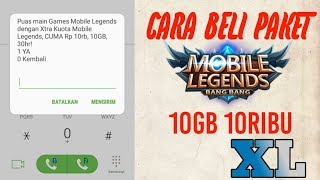How To Buy A 10Gb Xl Mobile Legend Package