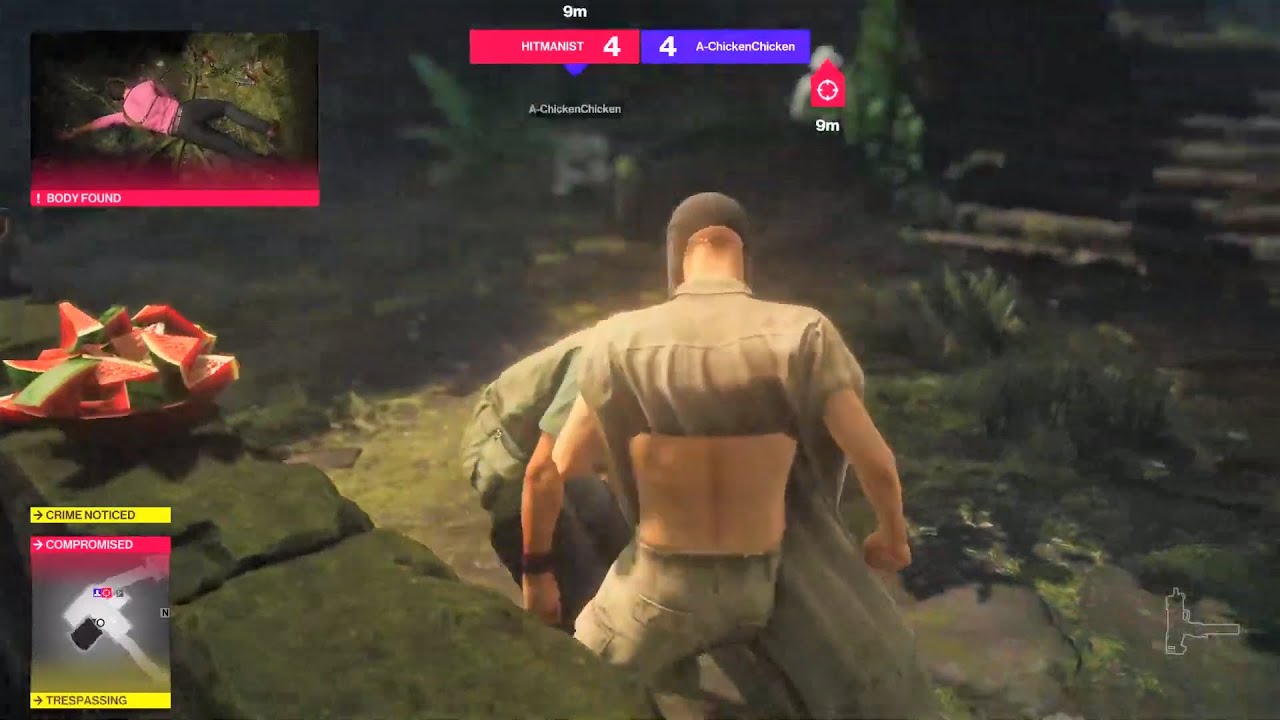 HITMANIST vs TheChicken【 Frote's Ghost Mode Tournament 2 (Round 3) | HITMAN 2 】