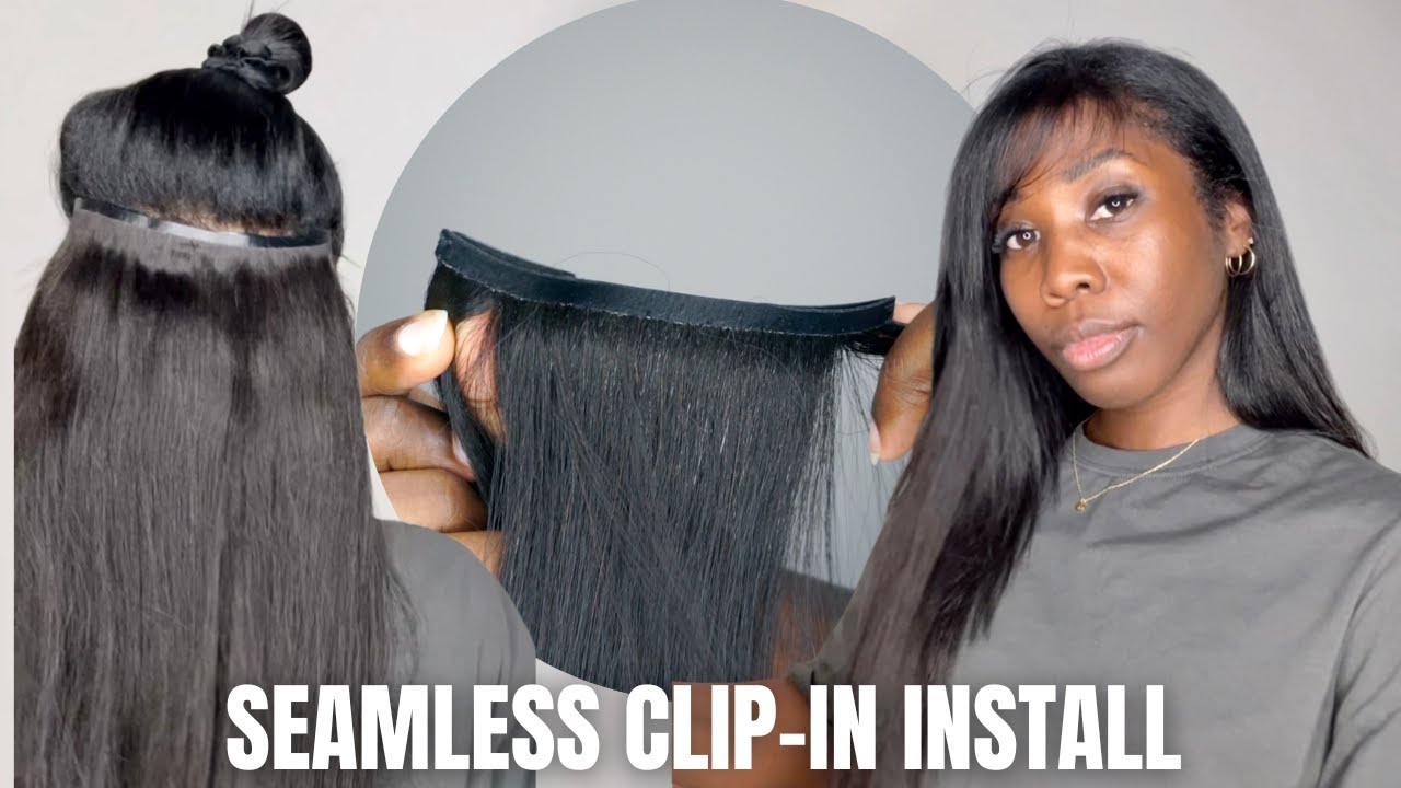 Natural Textured Seamless Clip Ins : BetterLength