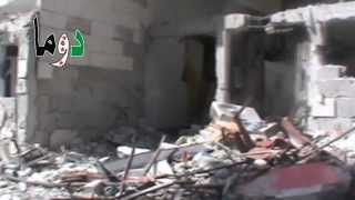 دومـا - دمار كبير جداً لا يمكن وصفه  2013/4/8