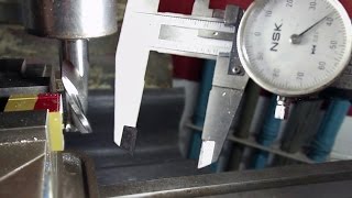 Precisely milling aluminum spacers & fabricating steel shapes