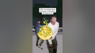 POV: You almost beat someone in Strongest Battlegrounds