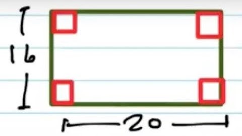 Maximize the volume of a box by cutting out squares from each corner