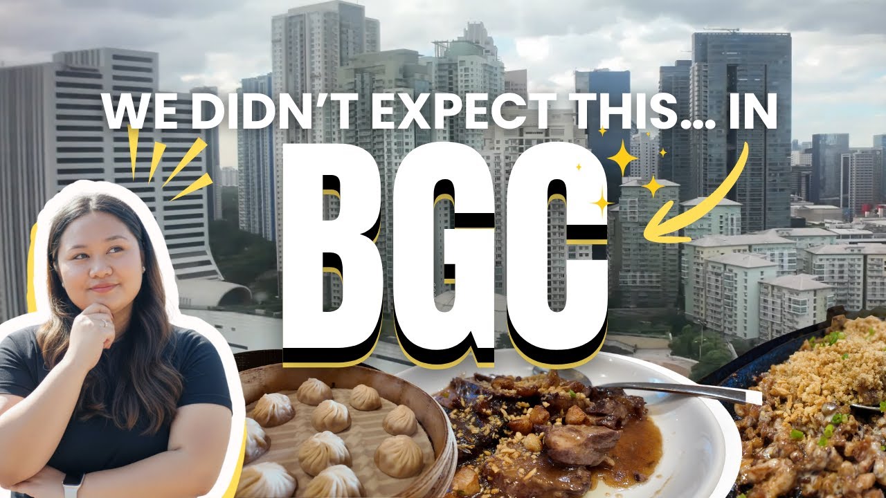 BGC Vlog | Food Trip & Hotel 101 🌆 | Manam + Din Tai Fung Xiao Long Bao (Quick Vlog)