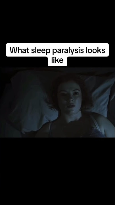What sleep paralysis looks like😳 #shorts