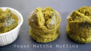 Vegan Matcha Muffins ｜ Party Kitchen ――Recipe transcription of Party Kitchen