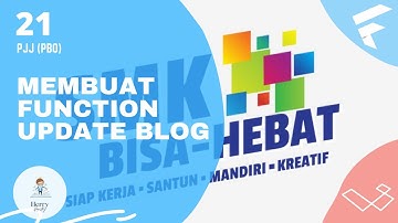 Tutorial Flutter - Laravel (Pemula ) -  Membuat Function Update Blog