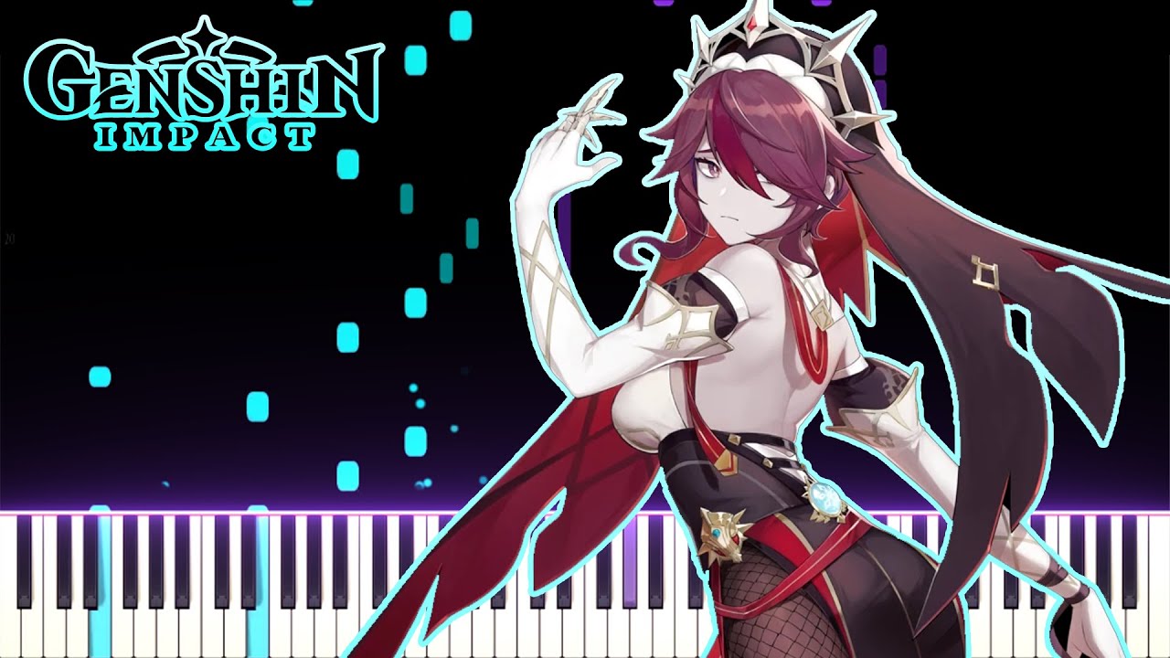 Genshin Impact OST / PV Music - Rosaria: No Overtime, Ever | [Piano Cover] (Synthesia)「ピアノ」