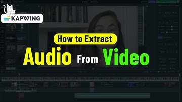 How to Extract Audio from Video in Kapwing ✅