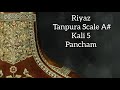 Tanpura Scale A Kali 5 Pancham