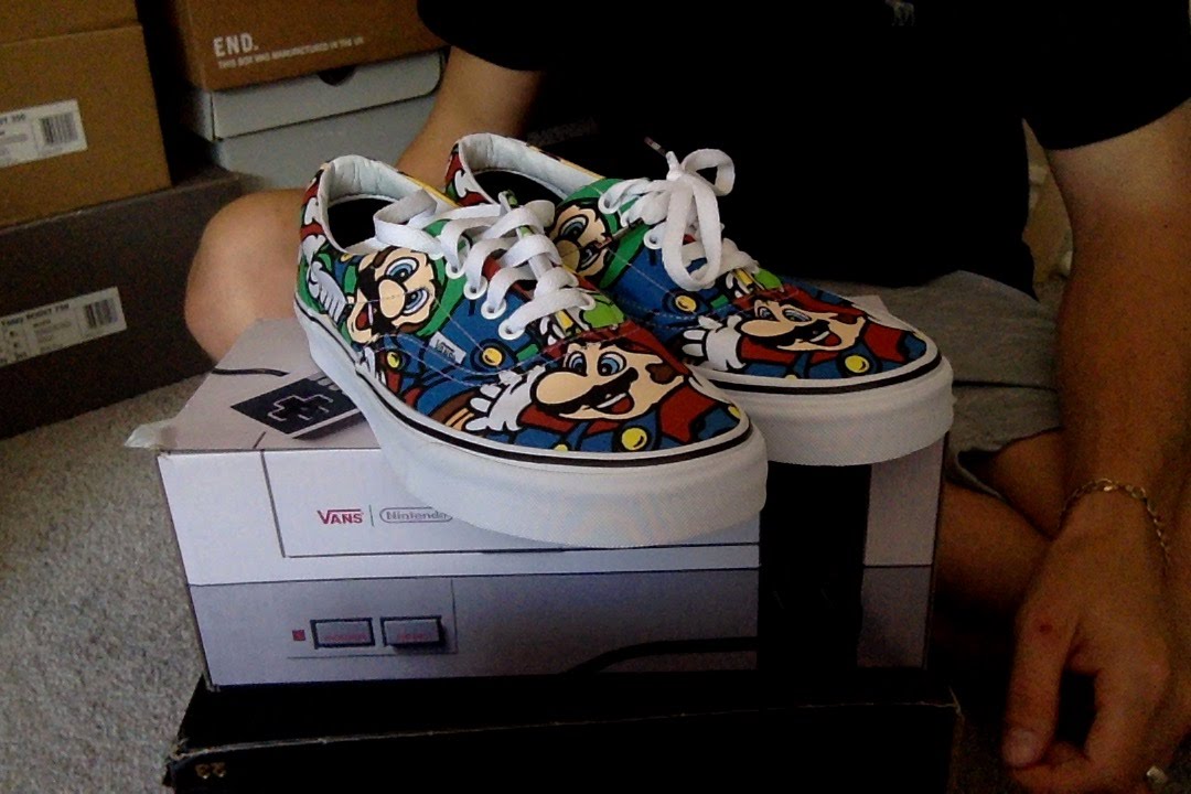 vans era nintendo mario