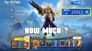 How to get Roger M3 Skin - How to buy M3  Pass | MLBB