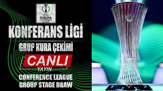 KONFERANS LİGİ KURA ÇEKİMİ | FENERBAHÇE ve BEŞİKTAŞ 'IN RAKİPLERİ BELLİ OLDU