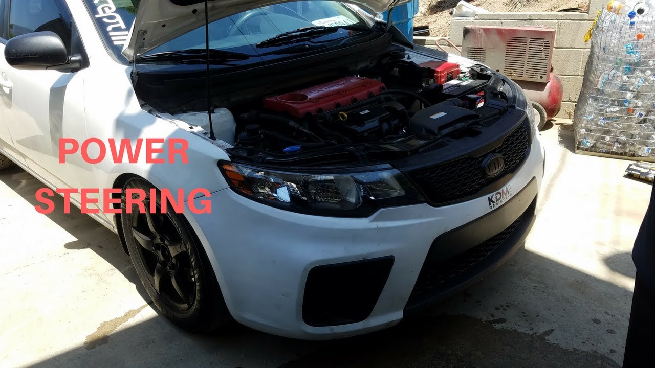 Flushing out the power steering YouTube