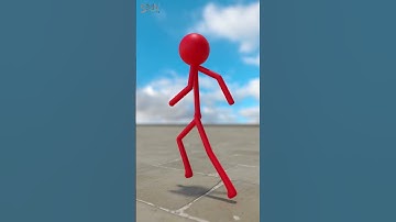 Pacman in Huge Trouble 5 😨😉 #pacman #funny #domino #stickman