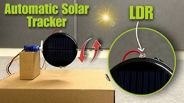 DIY Automatic Solar Tracker | Maximize Solar Energy with Arduino!