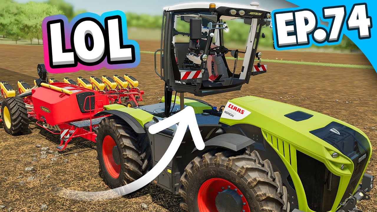 XERIONUL CU CABINA IN AER Fs22 Elmcreek Ep 74 YouTube