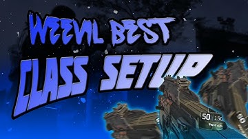 WEEVIL BEST CLASS SETUP! (Black Ops 3)