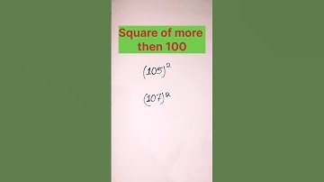 Square More Then 100 |  Square trick #shorts #mathstricks#maths