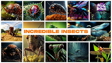 Insects Name | Learn Insects Name in English | ABC Insects | Ant Honeybee Butterfly Grasshopper
