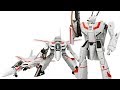 Bandai DX VF-1 Fighter GERWALK Battroid Transformation