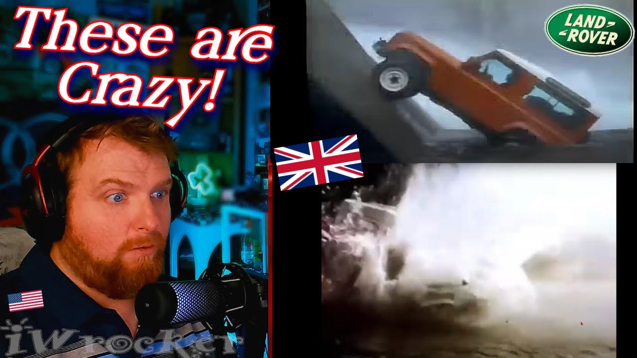 American (Jeep Guy) Reacts to Old Land Rover Adverts - YouTube